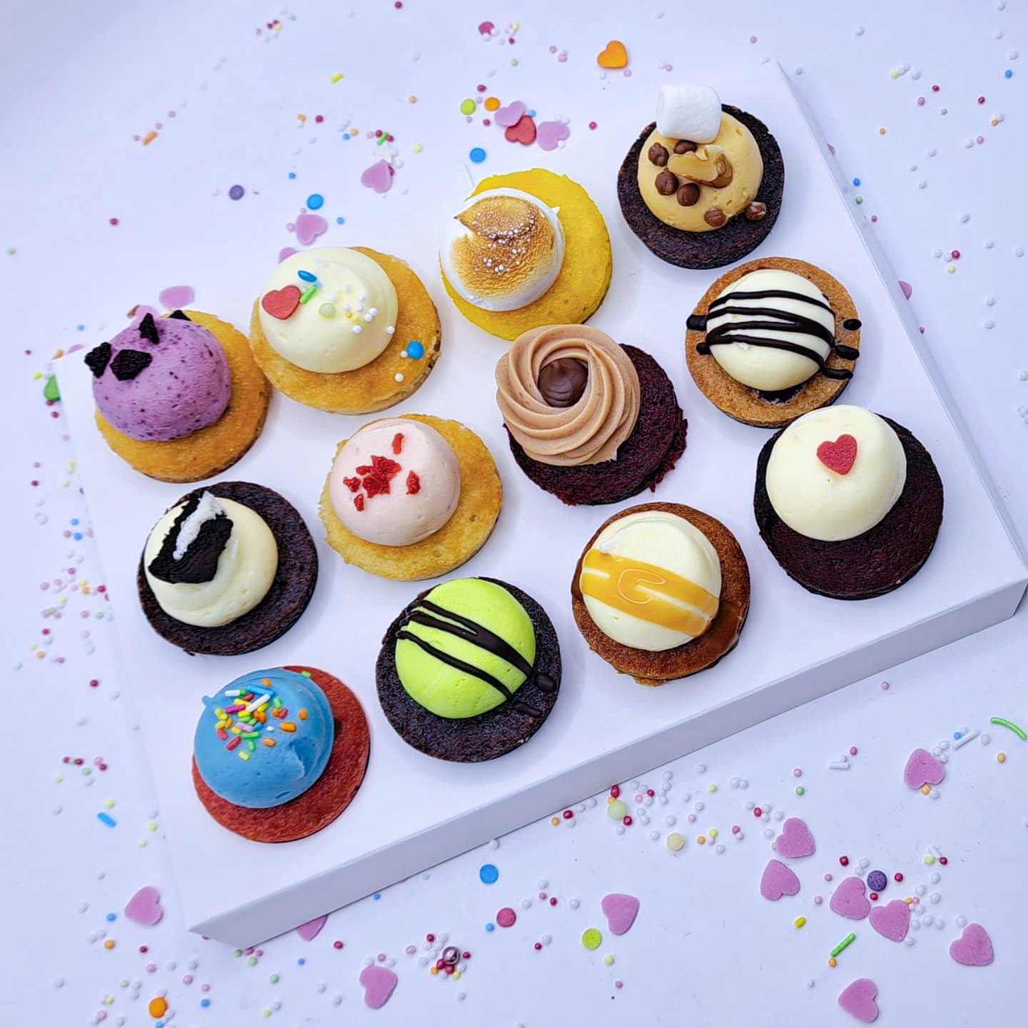 Mini cupcakes box