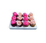 12st Power pink minicupcakes